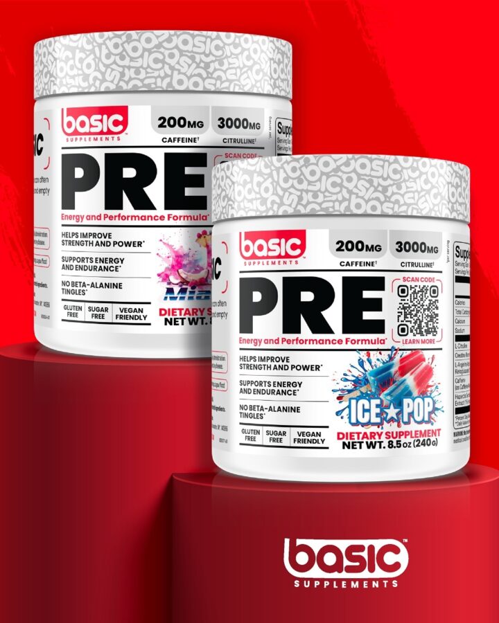 Pre Basic Basic Supplements Basic Pre: Just the Basics For Focus, Energy, and Pump