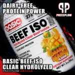 Basic Beef ISO: Basic Supplements Goes Dairy-Free with Hydrolyzed Clear Beef Isolate