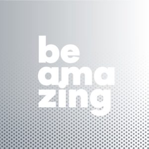 Be Amazing Logo Blue