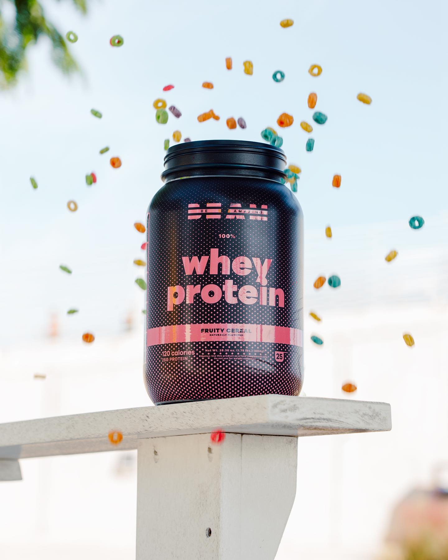 BEAM Whey Protein Isolate Fruity Cereal