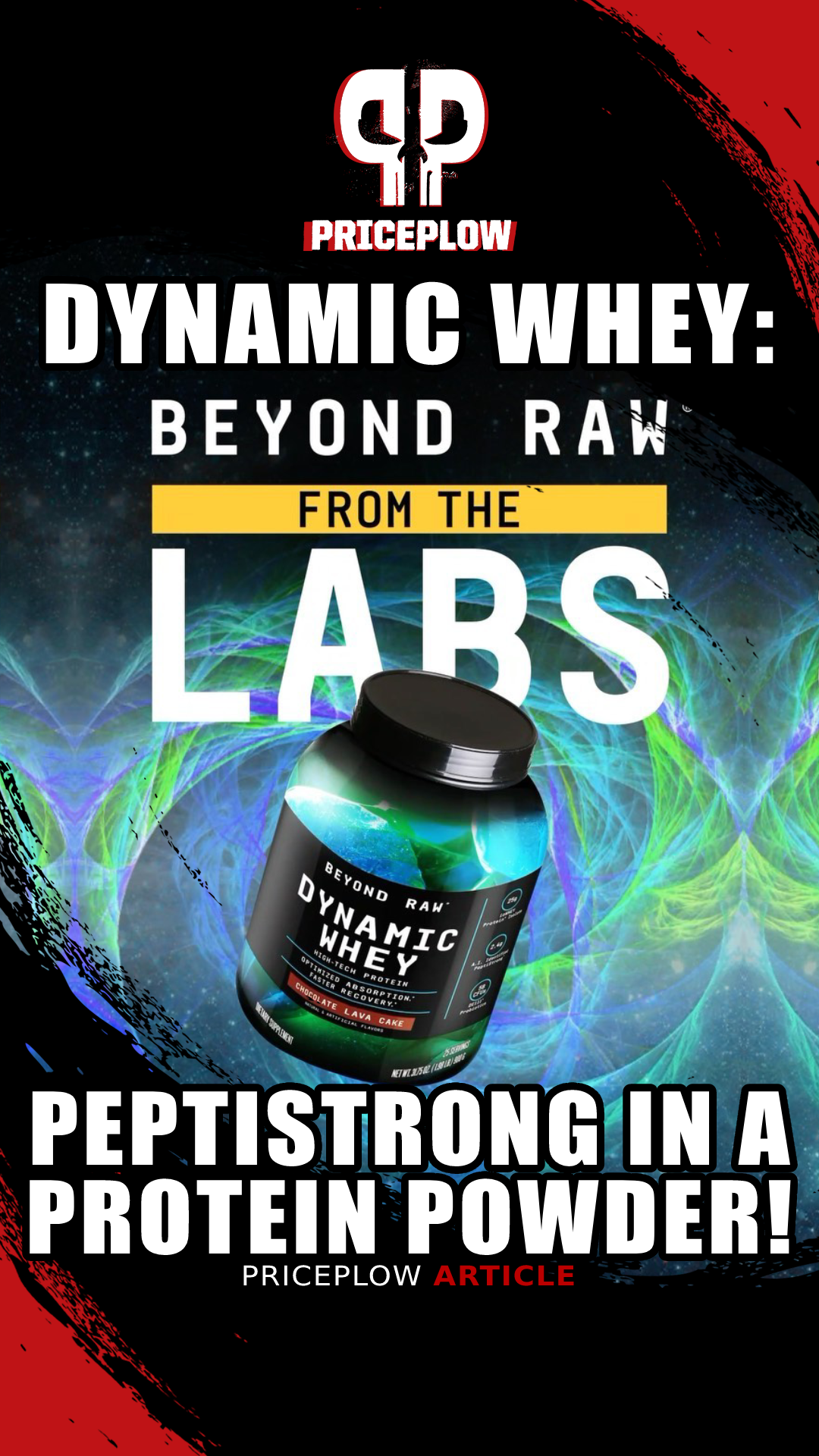 Beyond Raw Dynamic Whey with PeptiStrong