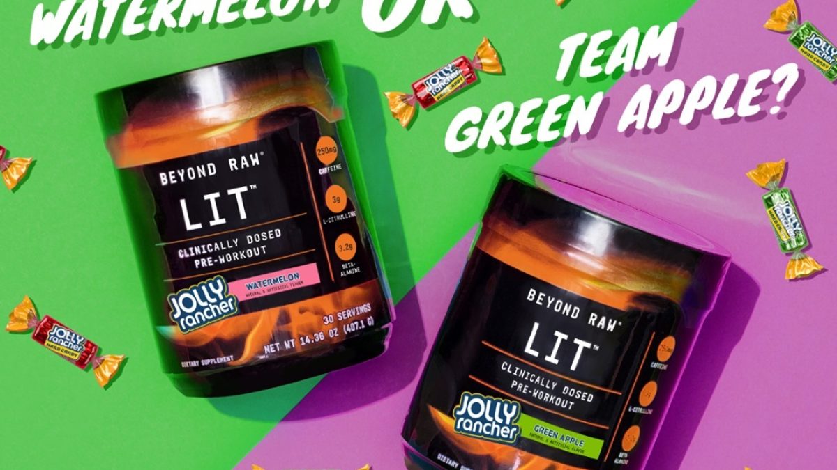 Beyond Raw Lit Jolly Rancher Packs Intense Flavors And Performance