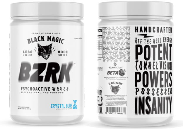 Black Magic BZRK Labeling
