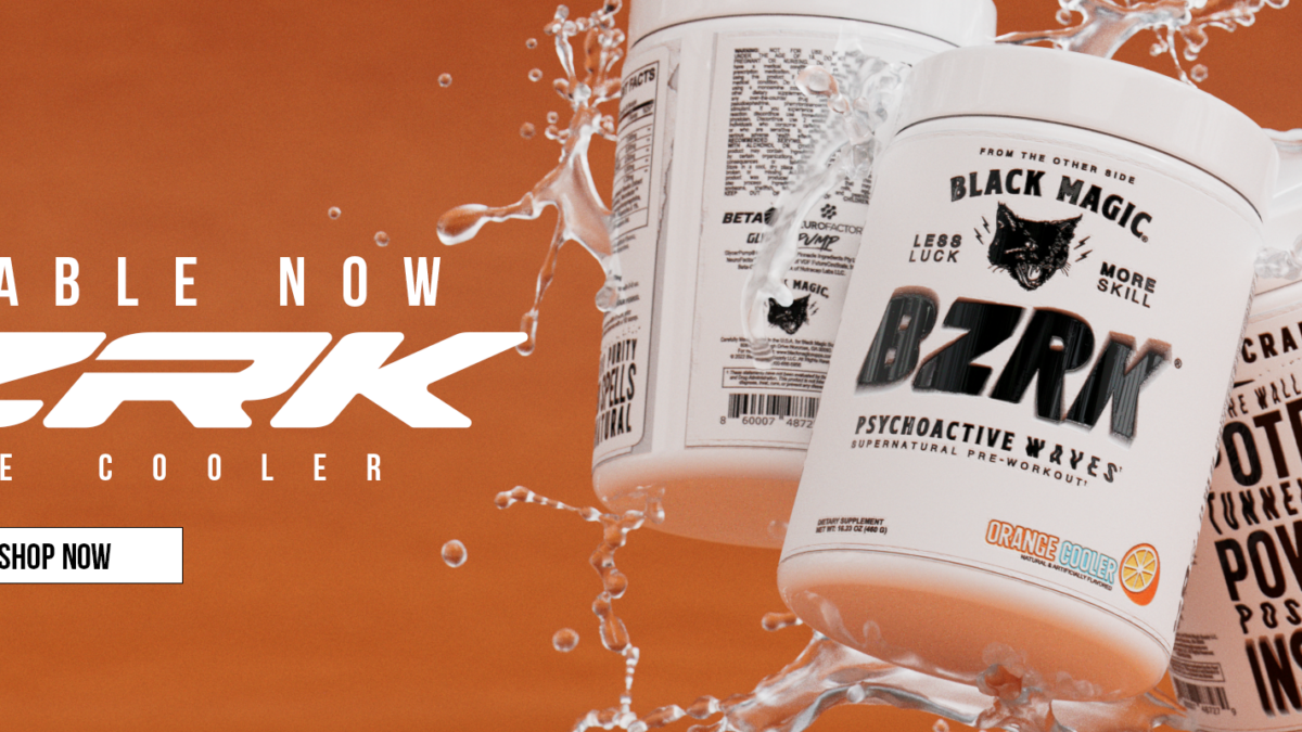 Go BZRK: Black Magic Supply's Dark Sided Enigma of a Pre Workout