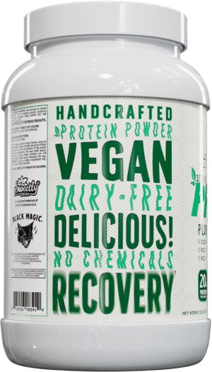 Black Magic Vegan Protein Side