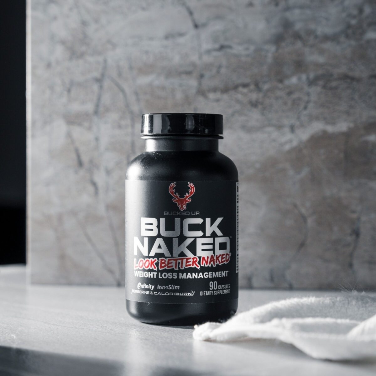 Bucked Up BUCK NAKED: Mood-Boosting Fat Burner Made with enfinity