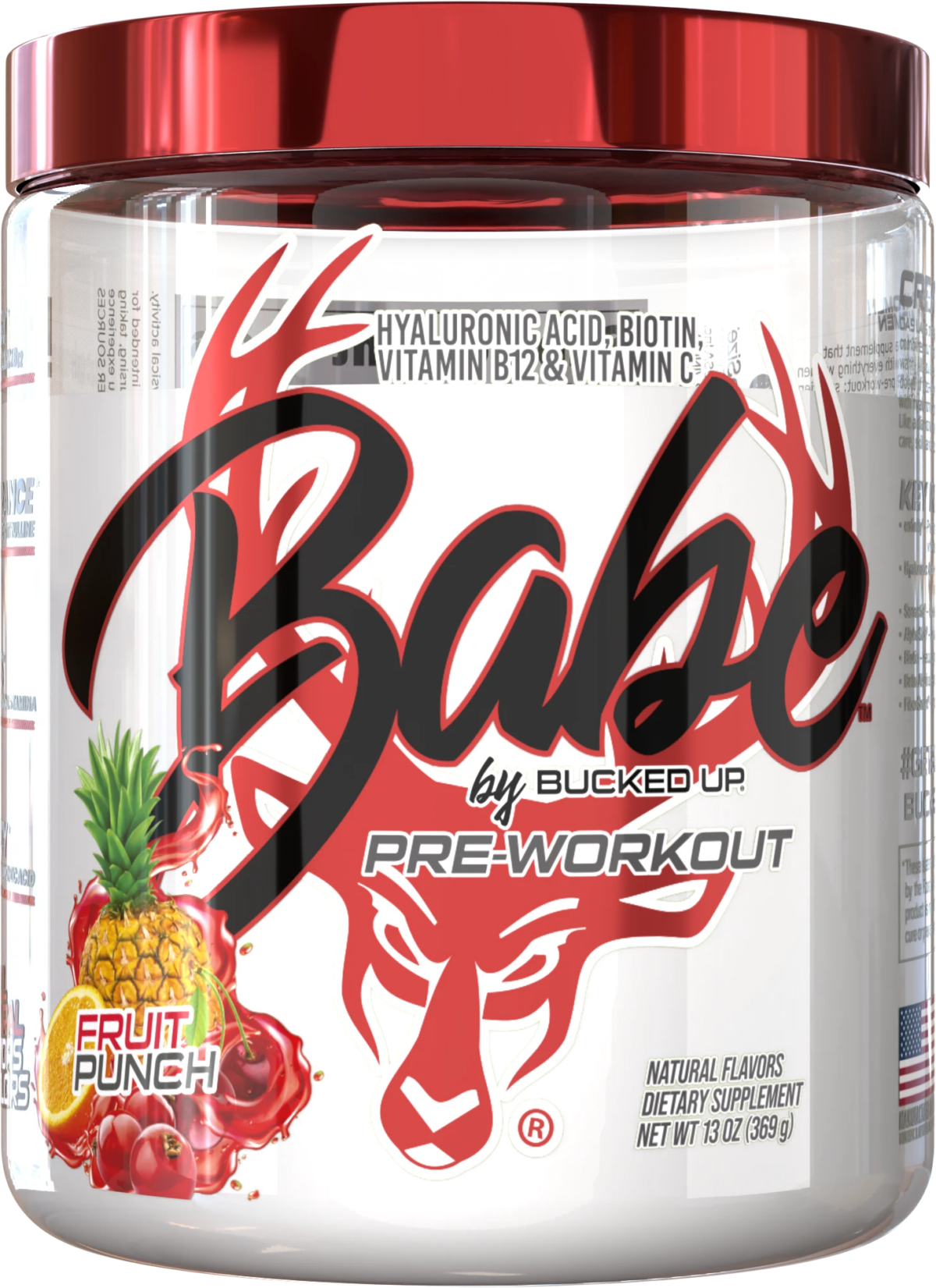 Bucked Up BABE A SkinSupporting PreWorkout Powered by 100mg enfinity