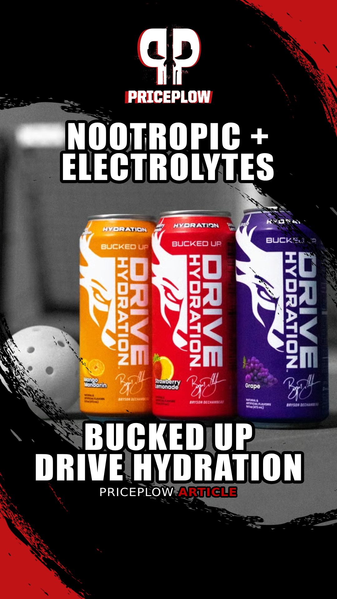 Bucked Up Drive Hydration: Focused Hydration Built for the Long Game