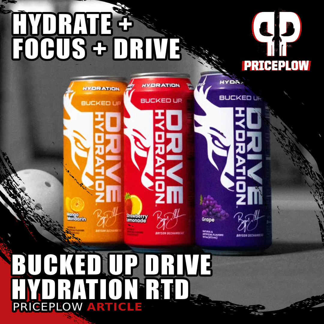 Bucked Up Drive Hydration: Focused Hydration Built for the Long Game