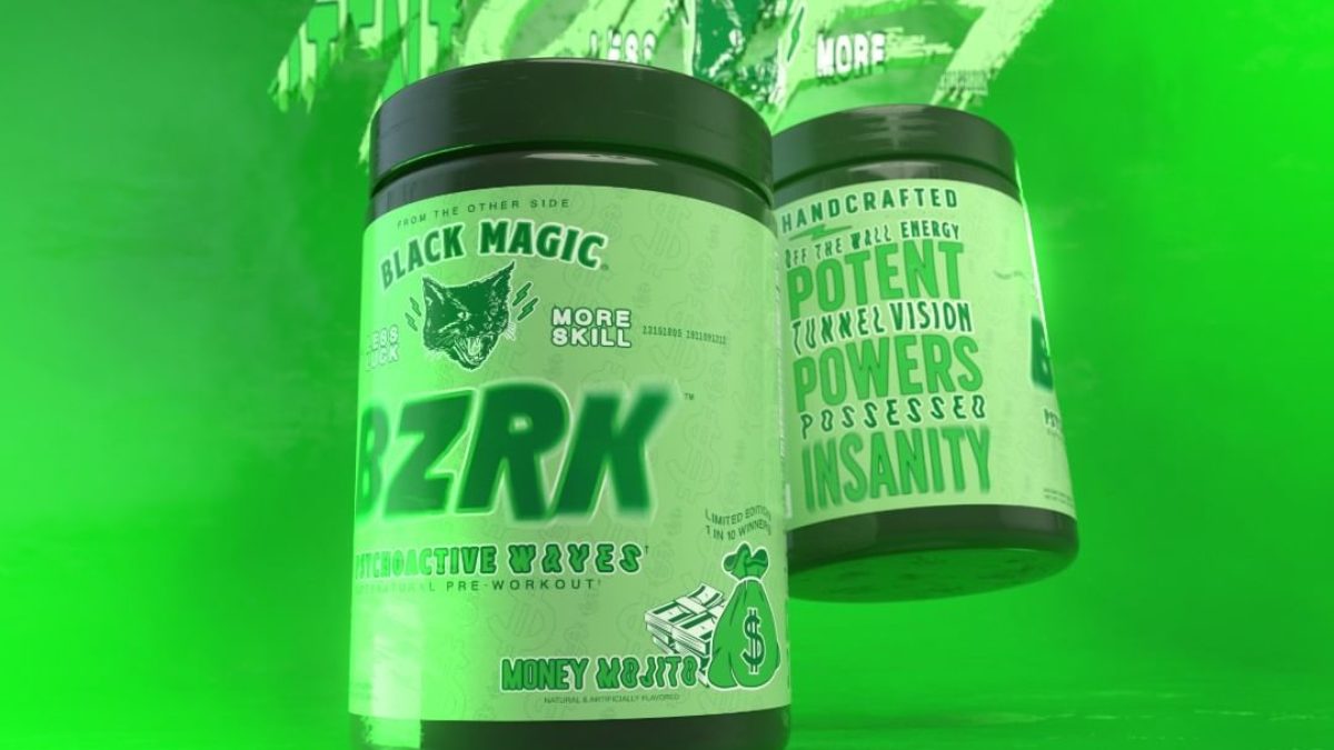 Go BZRK: Black Magic Supply's Dark Sided Enigma of a Pre Workout