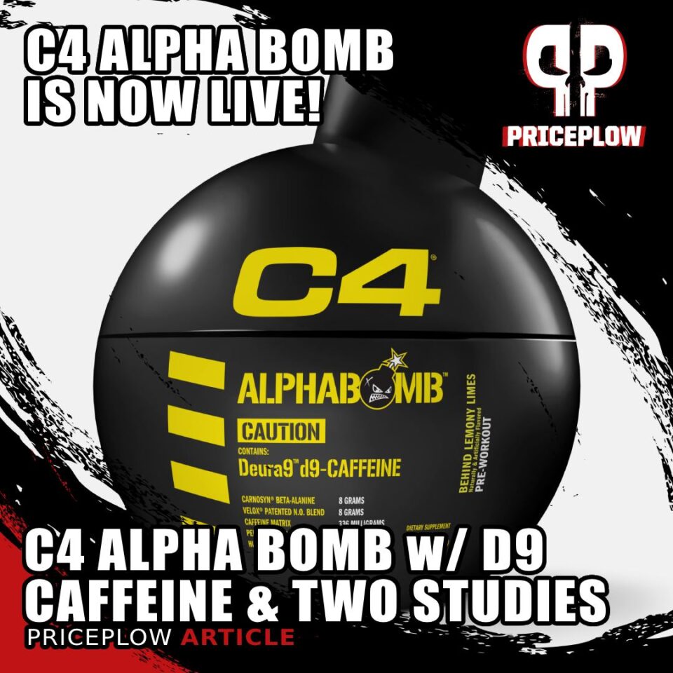 C4 Alpha Bomb: Nutrabolt's New Pre-Workout with Deuterium Caffeine!
