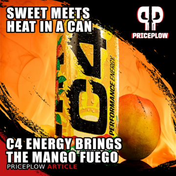 C4 Energy Gets Mango Fuego: Sweet Heat in a Can