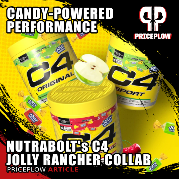 Jolly Ranch Lean C4 x Jolly Rancher: Iconic Candy Flavors Power Up Your Workouts