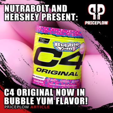 Bubble Yum C4 Original Flavor Extends Cellucor's Iconic Hershey Partnership