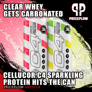 C4 Sparkling Protein: Cellucor's Carbonated Take on Clear Whey Isolate