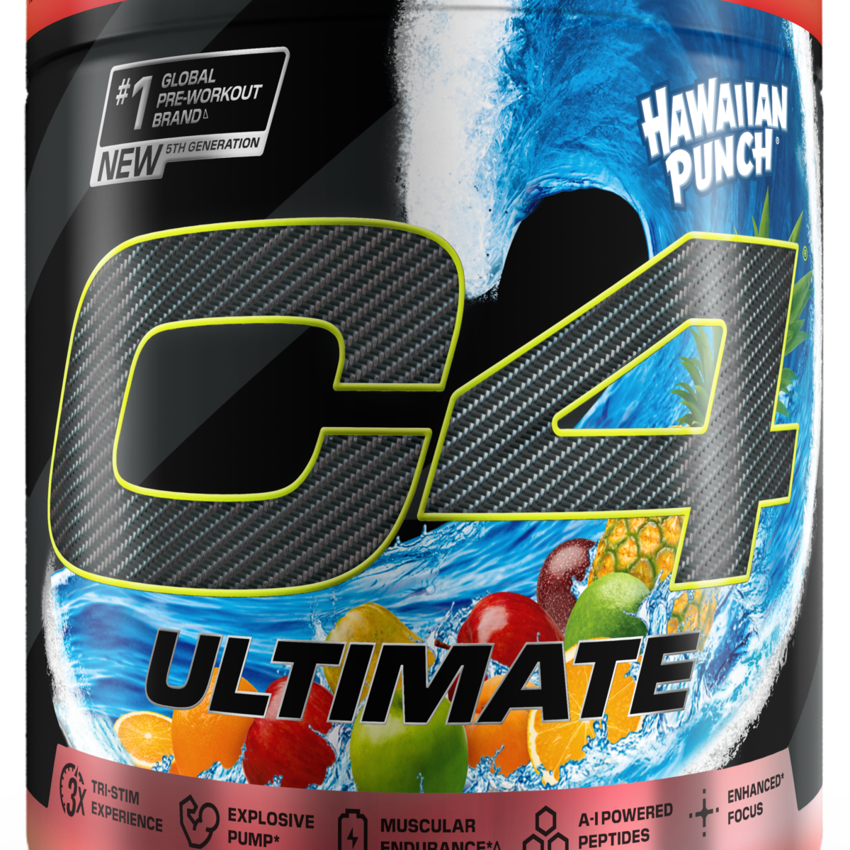 The New C4 Lands at GNC with Hawaiian Punch Original and Ultimate