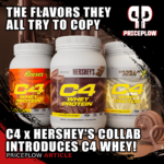 C4 Whey Hershey's and Reeses!