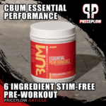 CBUM Essential Performance: 6 Ingredient Stim-Free Pre-Workout