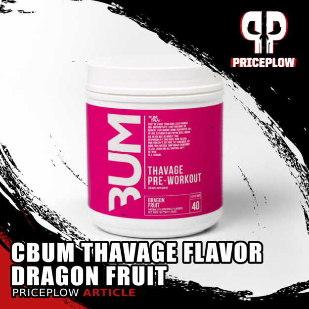 CBum Thavage Unleashes the Dragon with Dragon Fruit PreWorkout Flavor