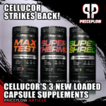 Cellucor 2024 Capsule Suppelments: Max Test, Super Shred, and Super Thermo