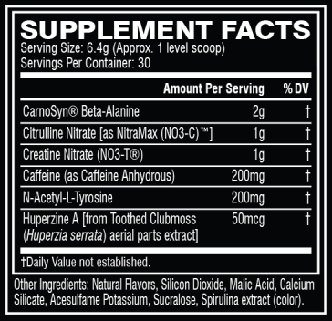 Cellucor C4 Extreme Ingredients