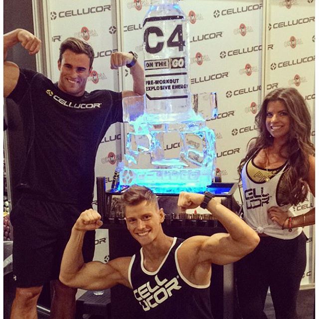 Team Cellucor looks pumped to try the all new C4 RTD, will it get you going in the gym?