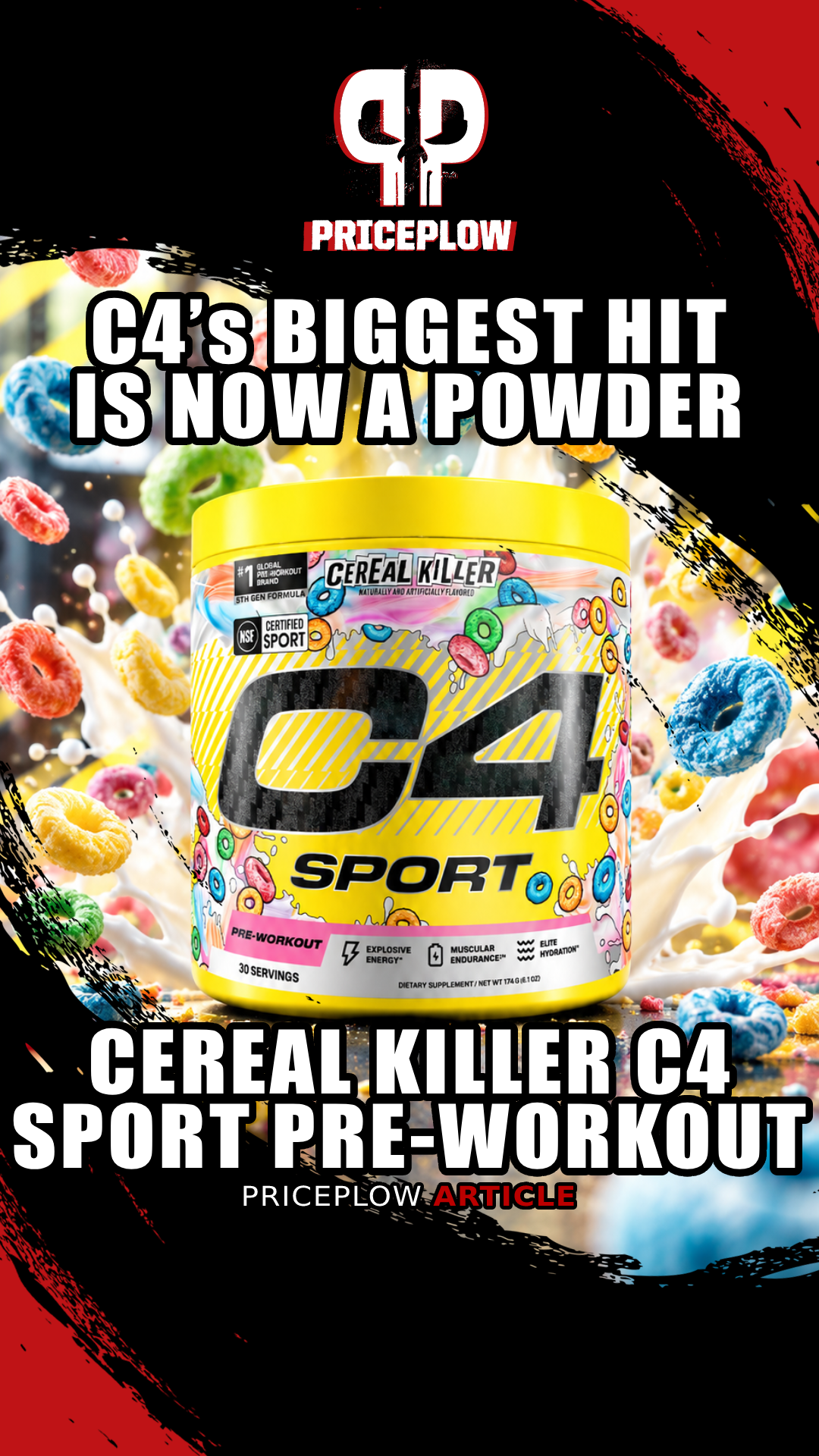 C4 Sport Gets Cereal Killer: C4 Energy's Breakout Flavor Comes to Pre-Workout