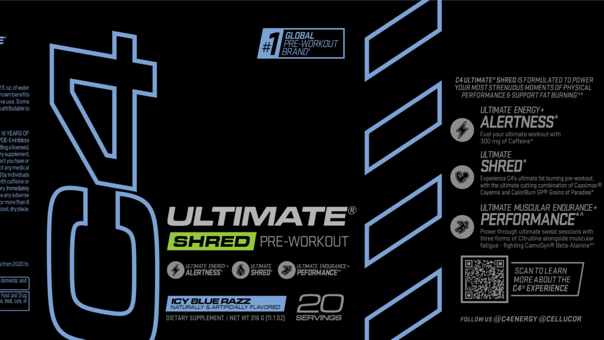 c4 ultimate shred capsules review