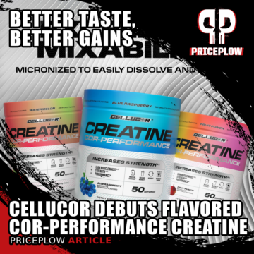 Cellucor Launches Flavored COR-Performance Creatine: Better Taste for Better Gains