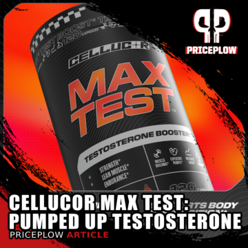 Cellucor MAX TEST: Pumped Up Testosterone, Pumped Up Muscles