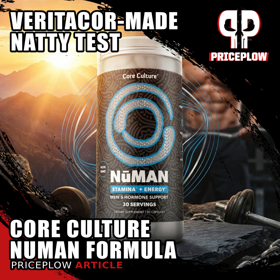 Core Culture NuMan: Natural Testosterone Support Manufactured at Veritacor