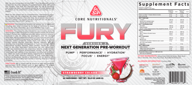Core FURY v2 Label