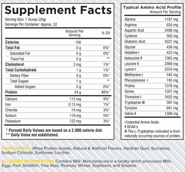 Core ISO Whey Protein Isolate: Now in Delectable Lemon Pound Cake