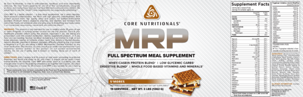 Core MRP S'Mores Label