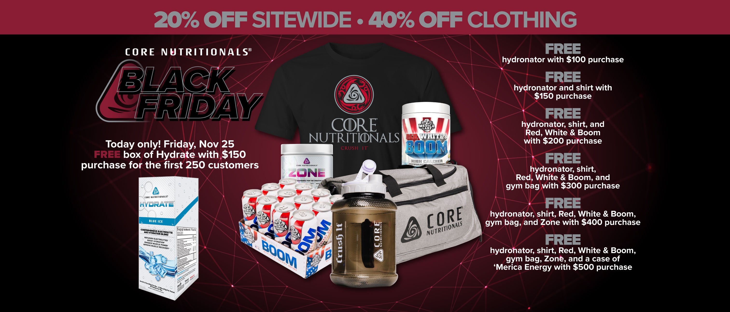 Core Nutritionals Black Friday 2022