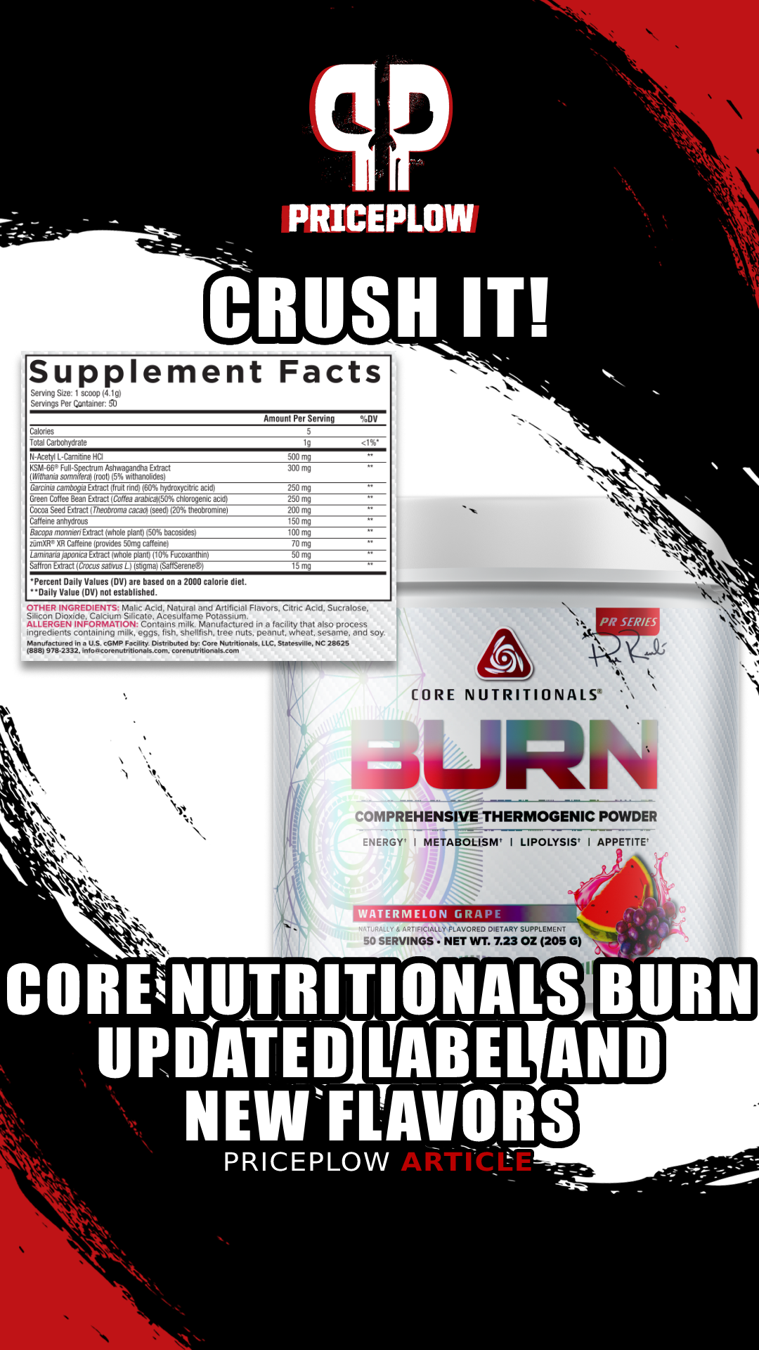 Core Nutritionals BURN