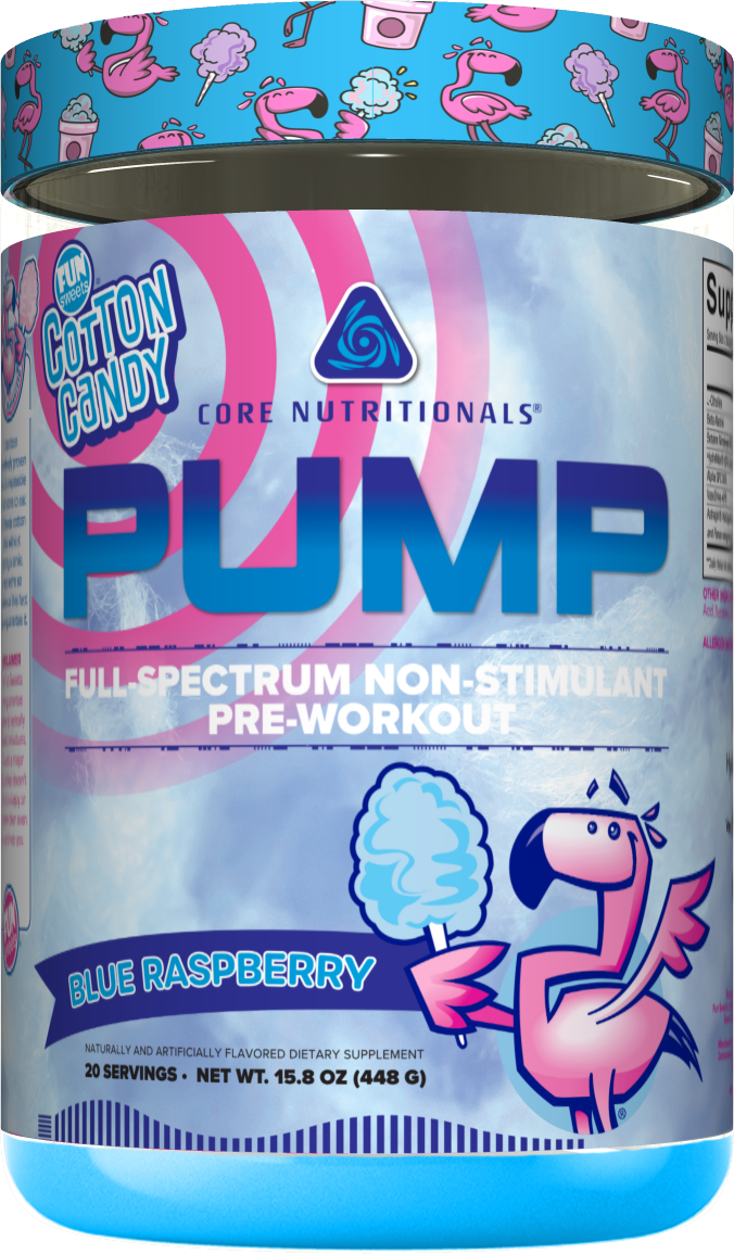 Core Nutritionals Fun Sweets Pump Blue Raspberry