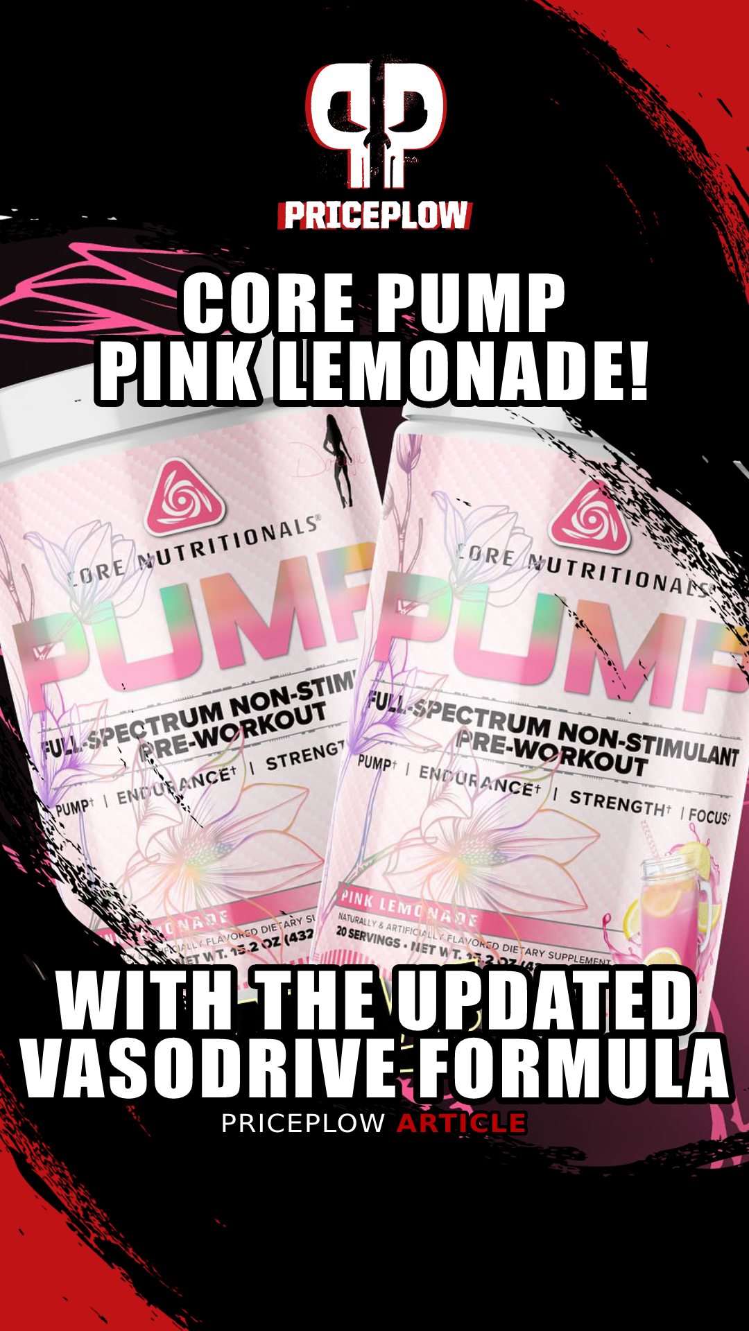 Core Nutritionals PUMP Pink Lemonade