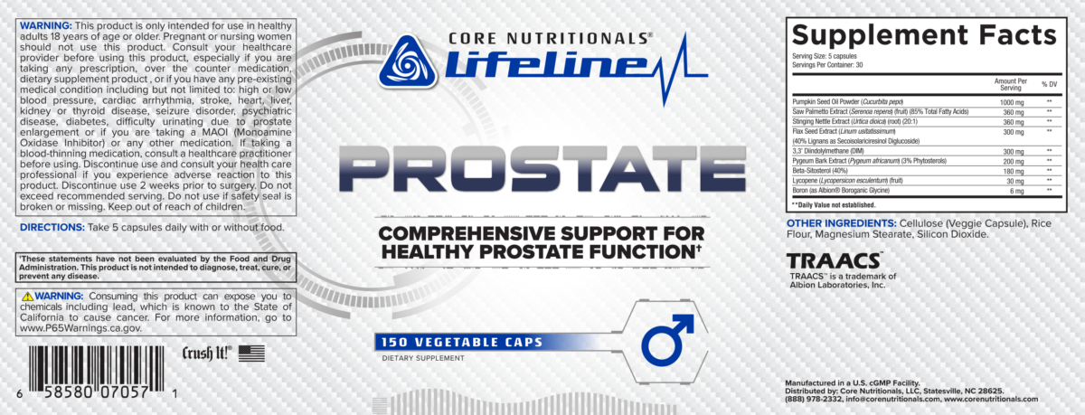 CORE Nutritionals LIFELINE: Top-Tier Organ Health Supplements