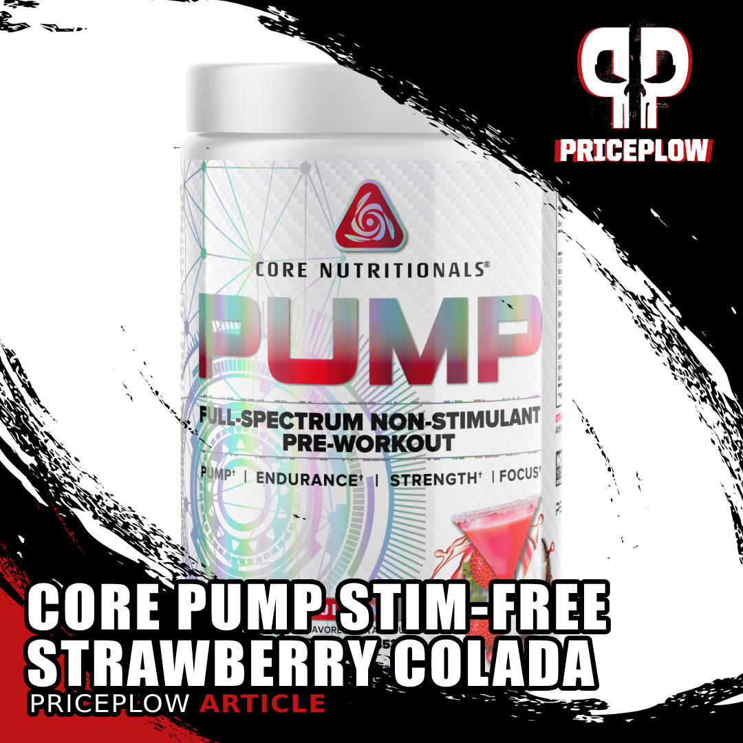 Core Pump Strawberry Colada Pre-Workout Supplement