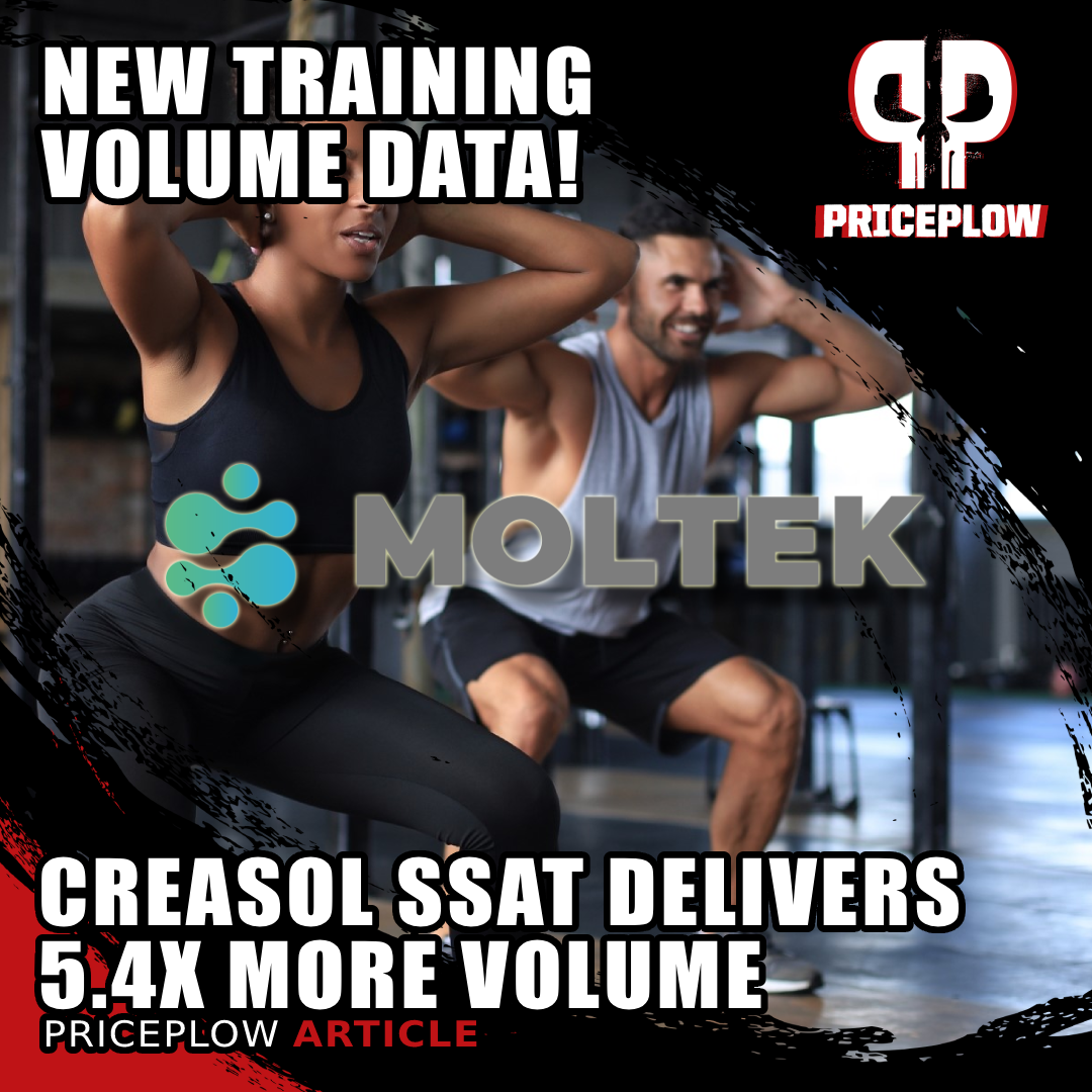 The Upcoming CreaSol SSAT Training Volume Data: 5.4X Greater Improvement vs. Creatine Alone!