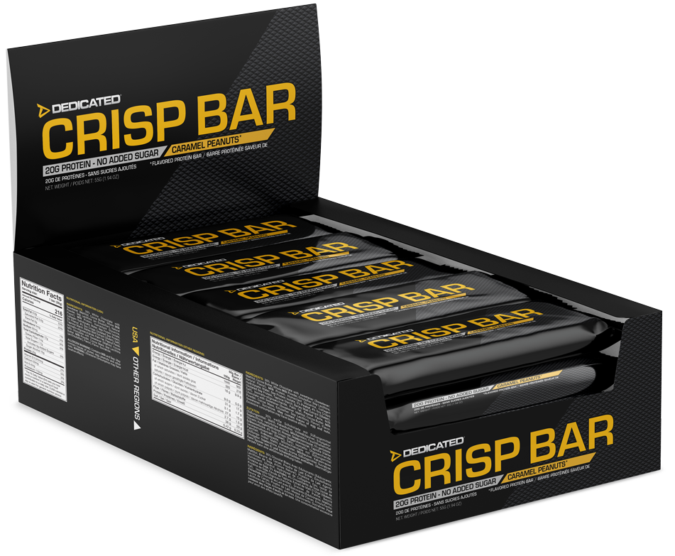 Dedicated Nutrition Crisp Bar Box
