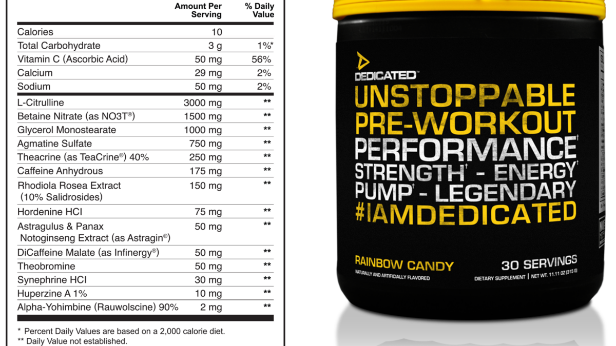 Lean & Hard Pre-Workout - Maxwell Nutrition