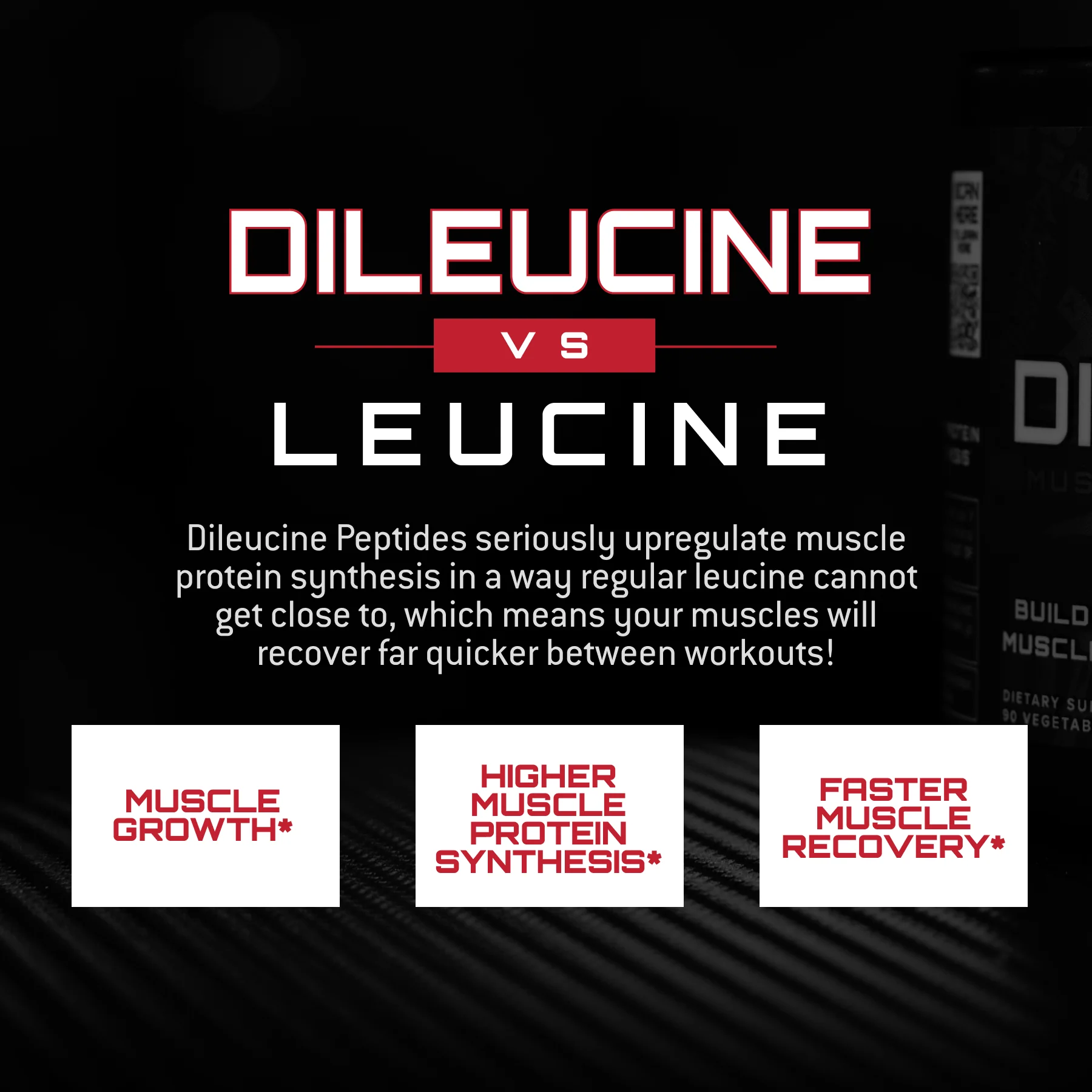 Dileucine vs Leucine