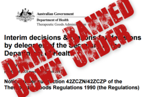 DMHA Banned in Australia