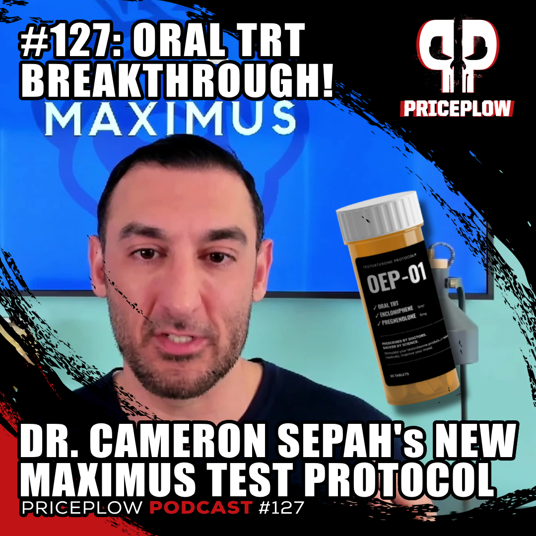 Dr. Cameron Sepah of Maximus on PricePlow Episode #127: The Maximus Testosterone Protocol Upgraded