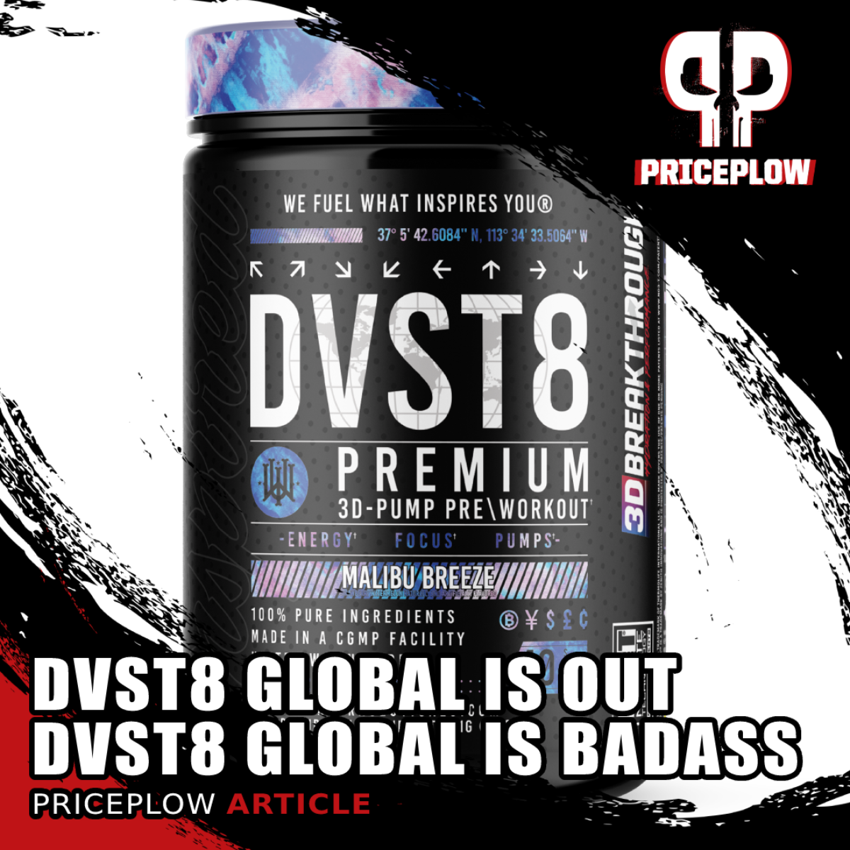 Dvst8 Global A Premium 3d Pump Pre Workout Worldwide