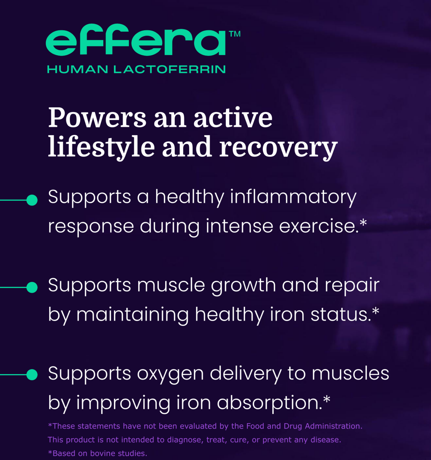 effera™: Revolutionary Human-Equivalent Lactoferrin Goes Beyond Bovine ...