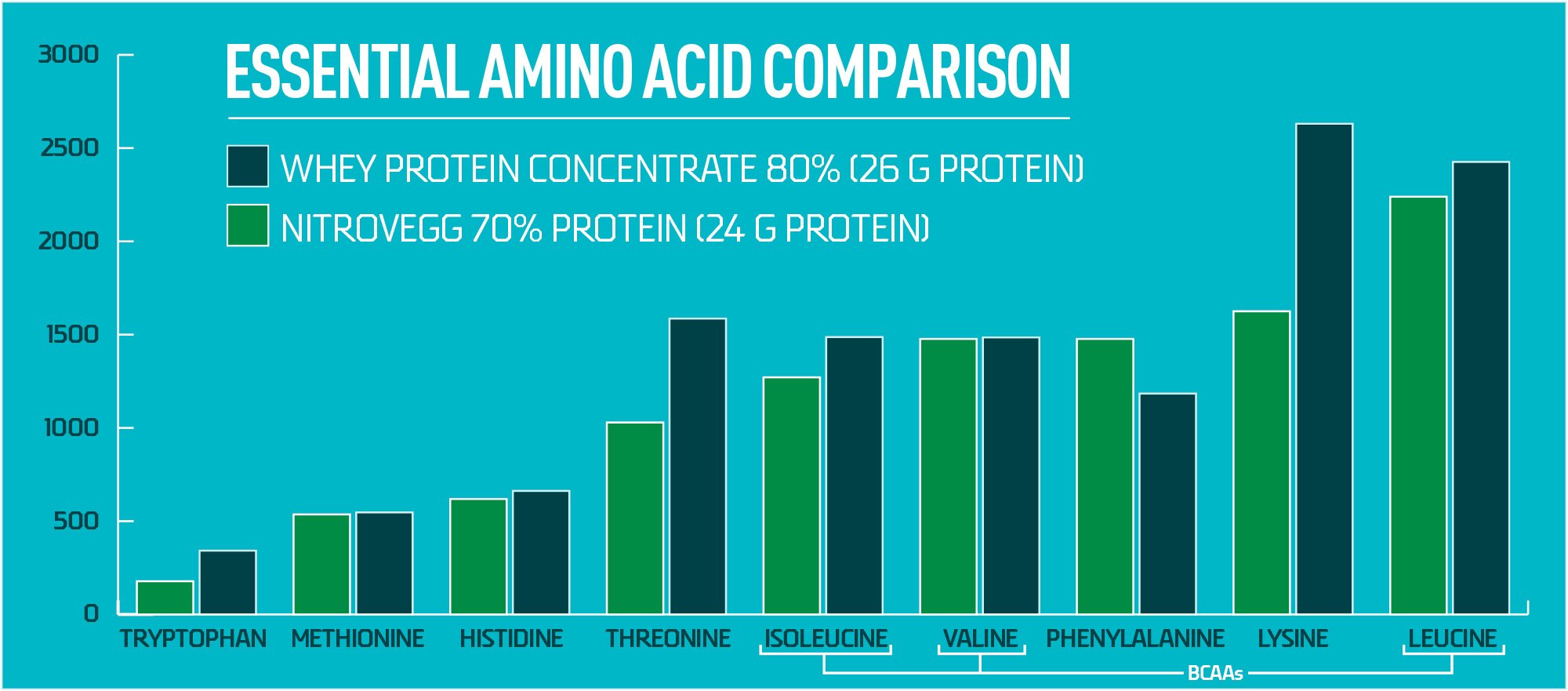 Elemetx NitroVegg Amino Acid Profile