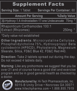 Equibolin Ingredients: The Equibolin Ingredients - We'll get into the dosing instructions below, but 2 tablets per day is where you should begin.